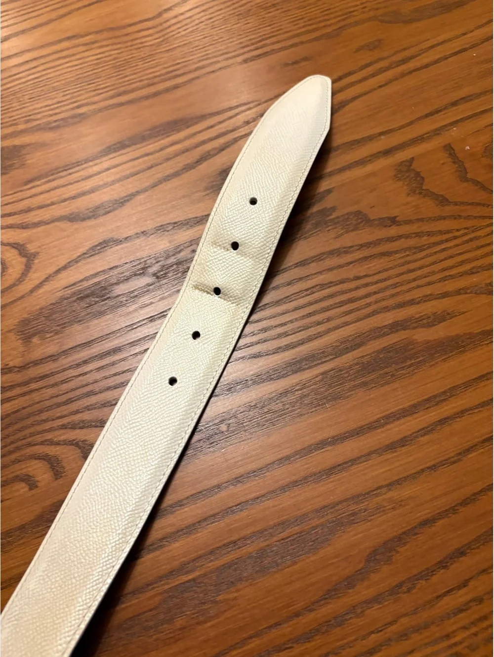 Jack Nicklaus Allen Edmonds Golf Belt 36 Textured White USA Made